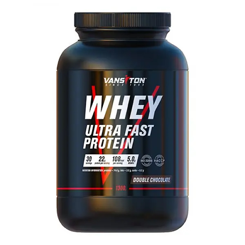 Протеїн Vansiton Ultra Protein 1300 г (Подвійний Шоколад) - 178125 large popup