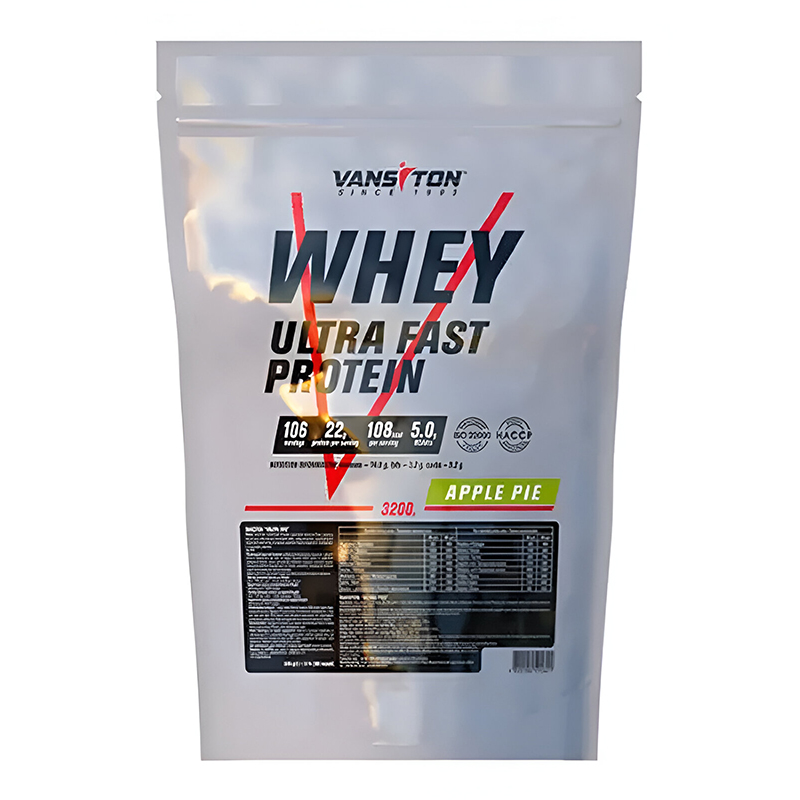 Протеїн Vansiton Ultra Protein 3200 г (Яблучний пиріг) large popup