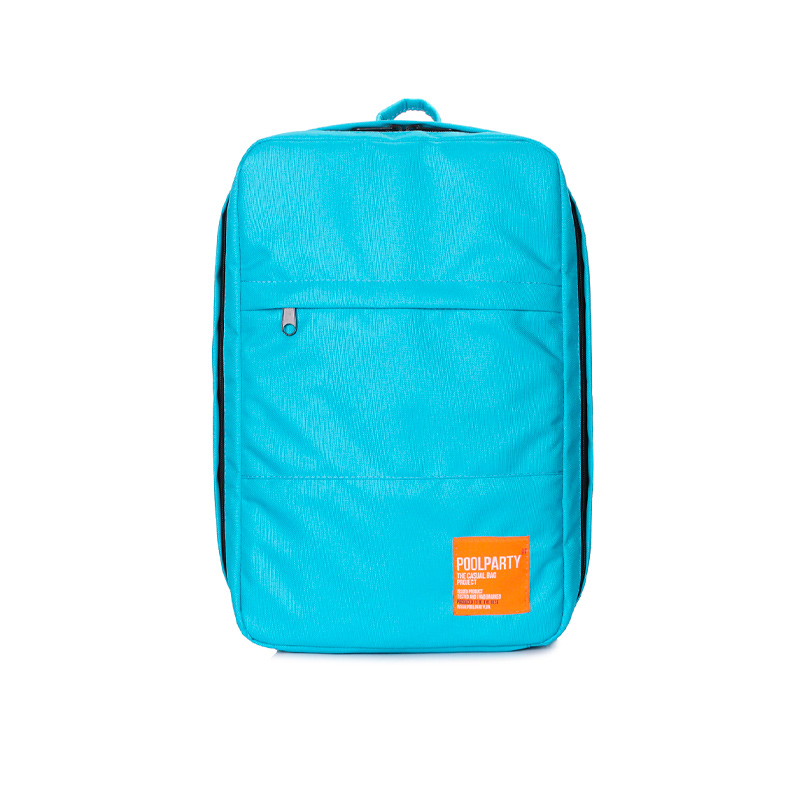 Рюкзак для ручної поклажі POOLPARTY Hub 40*25*20см блакитний (hub-sky) large popup