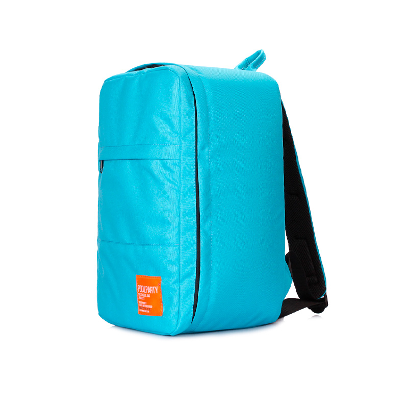 Рюкзак для ручної поклажі POOLPARTY Hub 40*25*20см блакитний (hub-sky) large popup