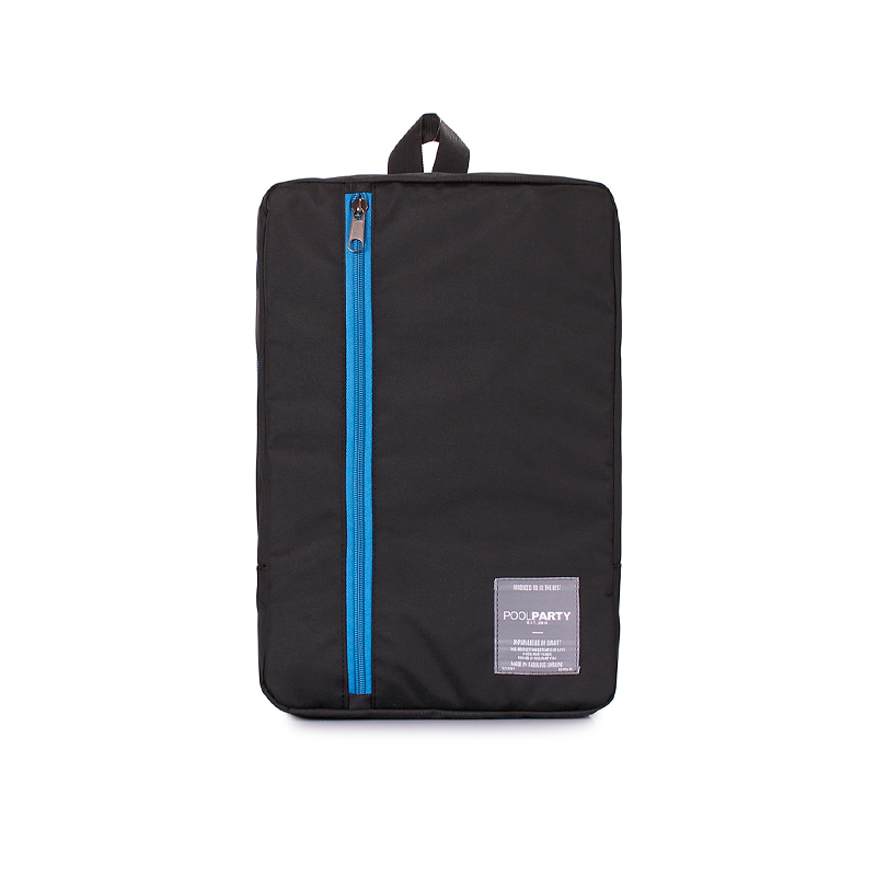 Рюкзак для ручної поклажі POOLPARTY Lowcost 40*25*20см Ryanair МАУ чорний (lowcost-black) large popup
