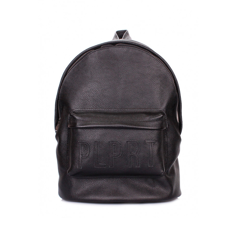 Рюкзак шкіряний POOLPARTY чорний (backpack-plprt-leather-black) large popup