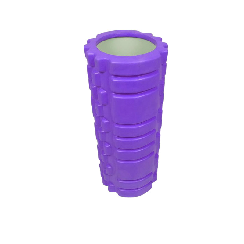 Ролик масажний EasyFit, Grid Roller, 33см v.1.1, фіолетовий (EF-2020-V) МП - 29428 large popup