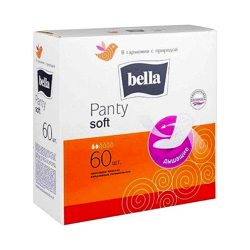 Щоденні прокладки Bella Panty Soft 60 шт large popup