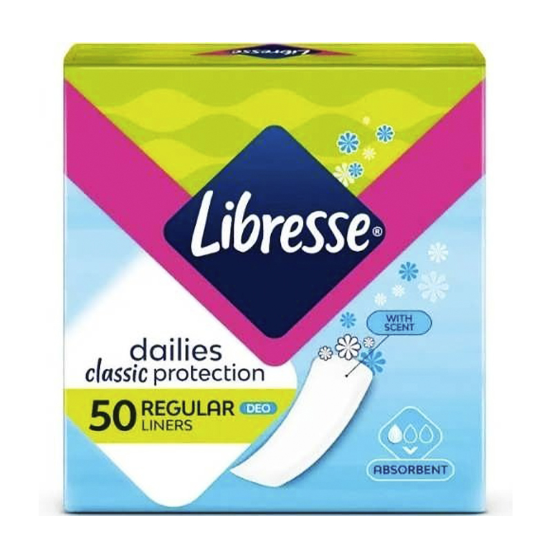 Щоденні прокладки Libresse Classic Protection Regular Deo 50 шт large popup