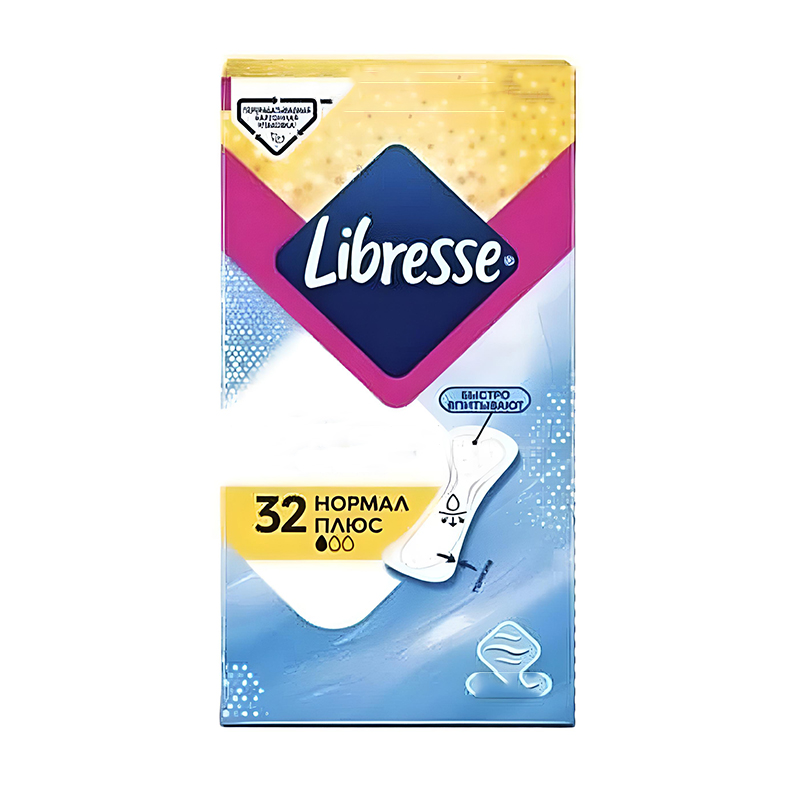 Щоденні прокладки Libresse Daily Fresh Plus Normal 32 шт large popup