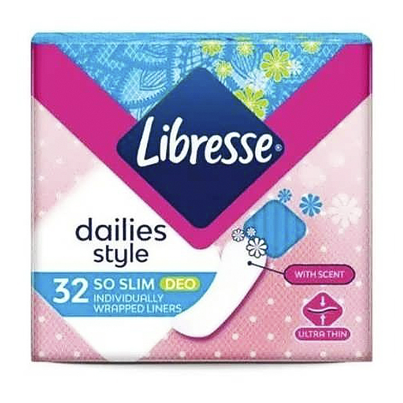 Щоденні прокладки Libresse Daily Fresh Scented 32 шт large popup
