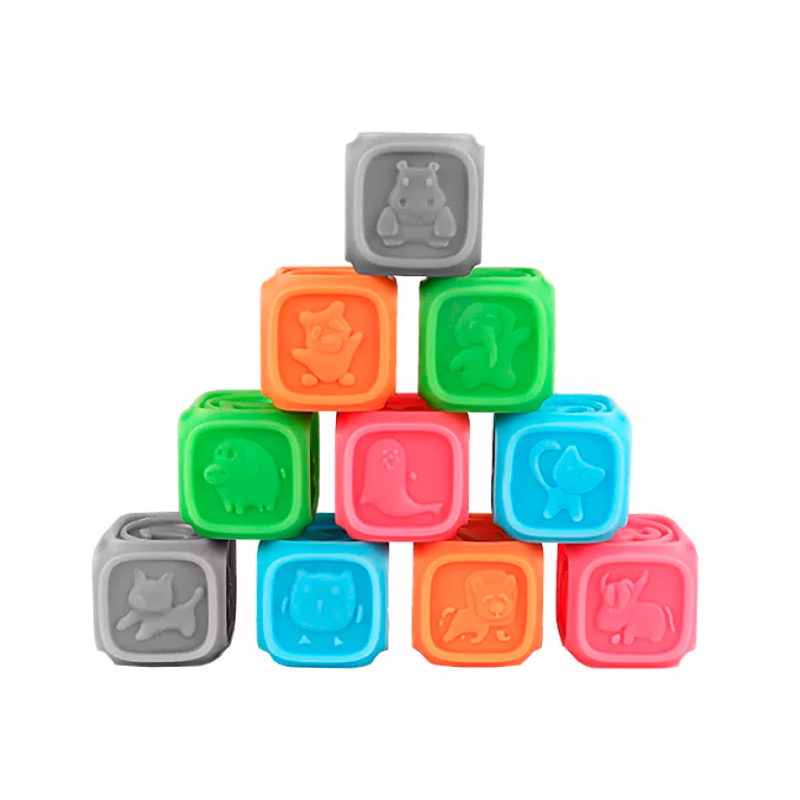 Сенсорні кубики Tumama 10 шт large popup