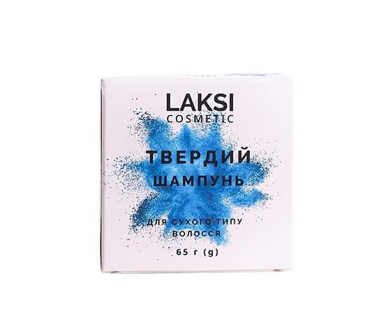 Шампунь твердий LAKSI, для сухого типу волосся, 65 г (690030) large popup