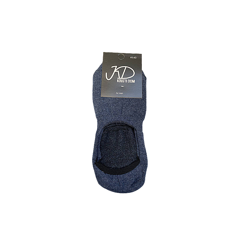 Шкарпетки KristiDom чоловічі сліди, світло сині  р. 41-43 (832476) large popup