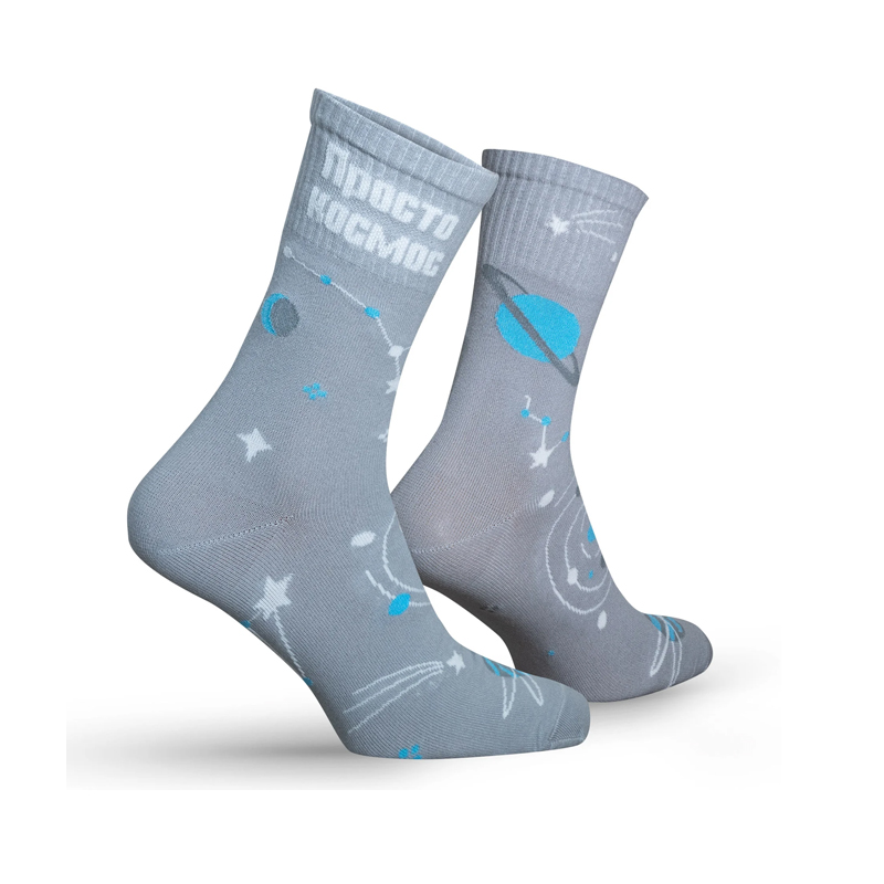 Шкарпетки PremierSocks унісекс, Просто космос, р.41-44 (556) large popup