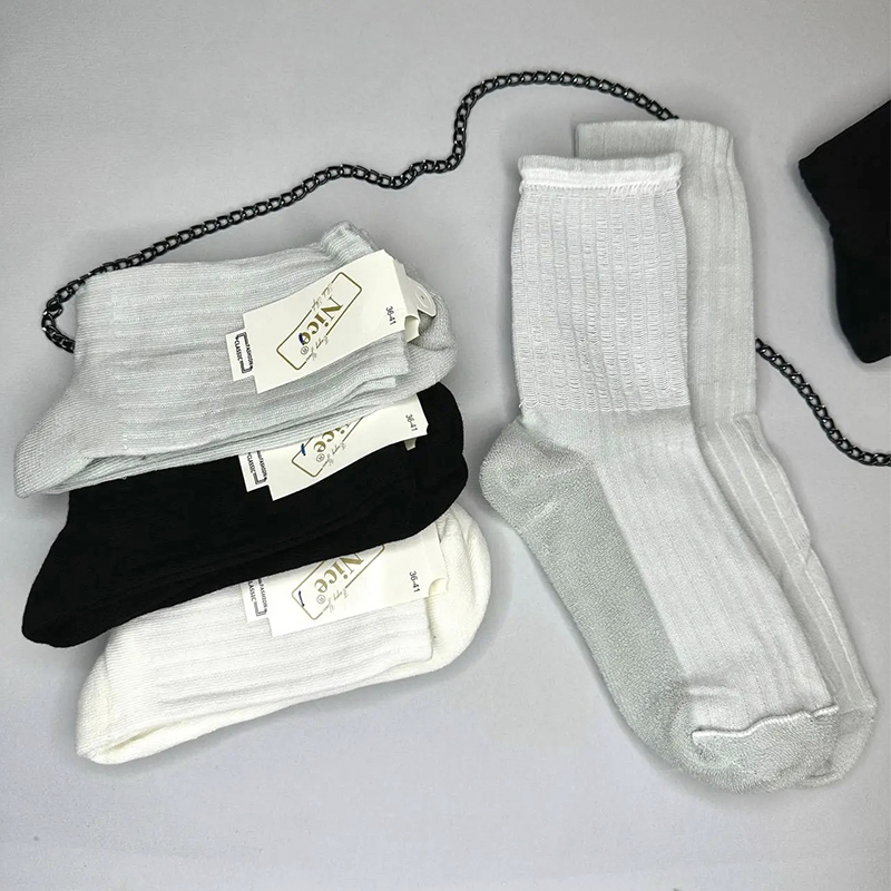 Шкарпетки жіночі оптом, високі махрова стопа Nice, 6 пар, р.36-41 (170901) large popup
