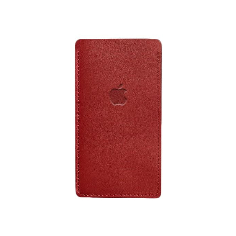 Шкіряний чохол для iPhone 12 Червоний large popup