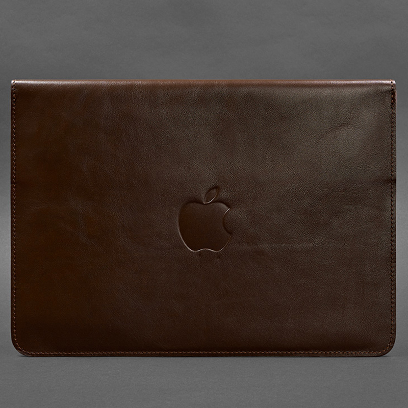 Шкіряний чохол-конверт на магнітах для MacBook 15 large popup