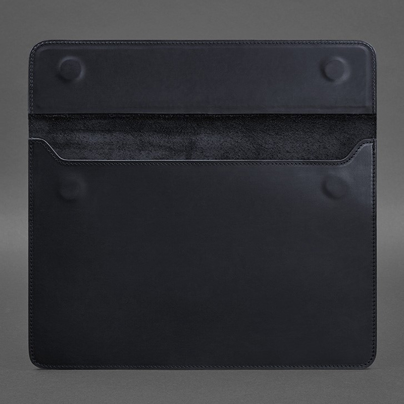 Шкіряний чохол-конверт на магнітах для MacBook 14 large popup
