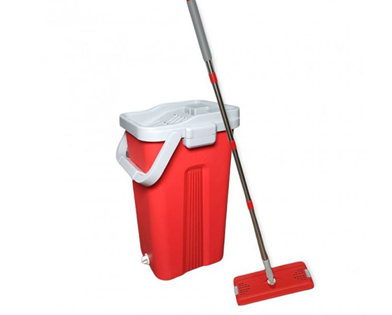 Швабра Scratch Cleaning Mop с отжимом красная (6102) large popup