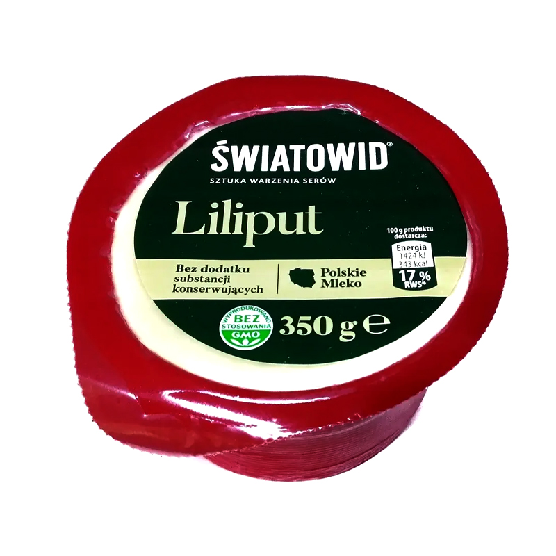 Сир твердий Ser Liliput Swiatowid, 350 г large popup