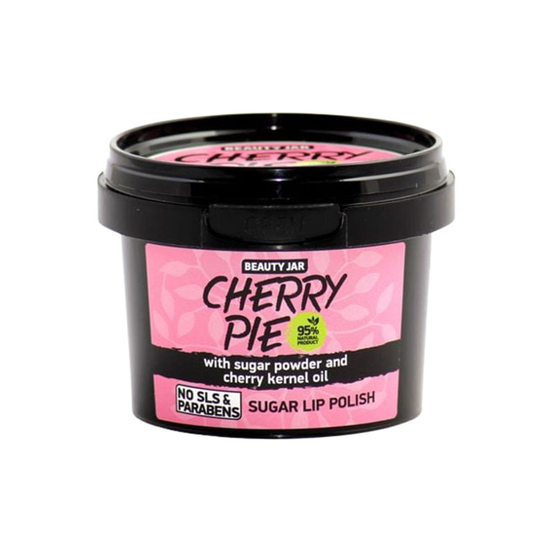 Скраб для губ BEAUTY JAR Cherry Pie, цукровий, 120 г (830919) large popup