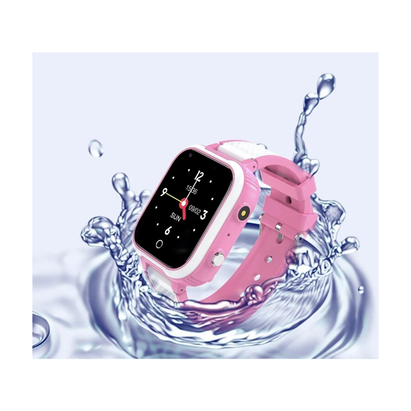 Смарт годинник дитячий Lemfo LT21 з водонепроникним корпусом рожевий (35439) МП - 41892 large popup