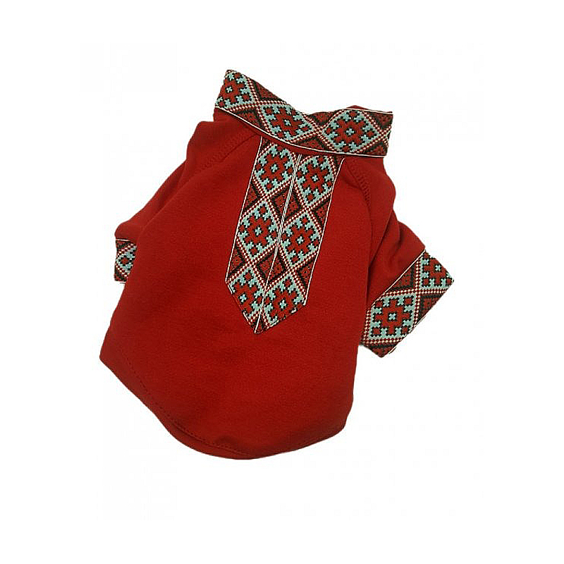 Сорочка Вишиванка ТМ 'ЛОРІ' №1 (довжина - 28 см, об'єм - 46 см), червона
 large popup