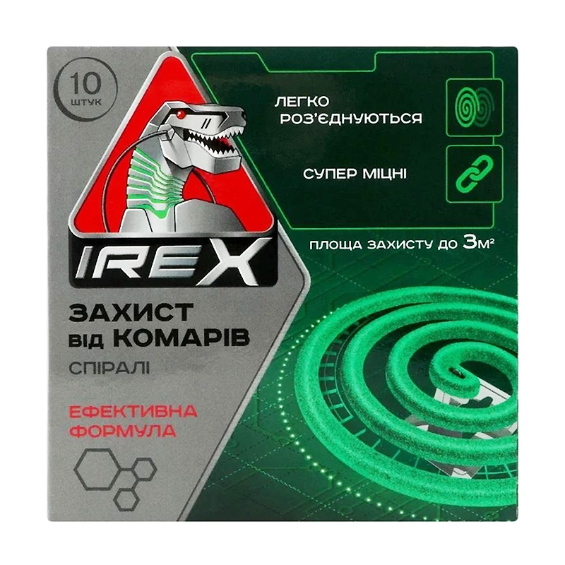 Спіраль IREX від комарів, 10шт (441262) large popup