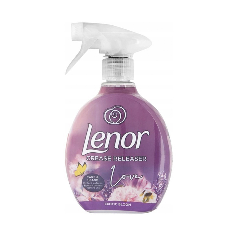 Спрей Lenor Crease Releaser Exotic Bloom для розглаження складок на одязі, 500мл large popup