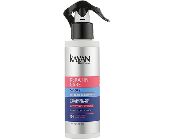 Спрей KAYAN Keratin care, для пошкодженого і тьмяного волосся, 200 мл (407171) large popup