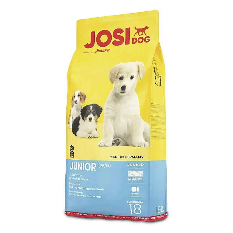 Сухий корм для цуценят Josera JosiDog Junior 18 кг - домашня птиця large popup