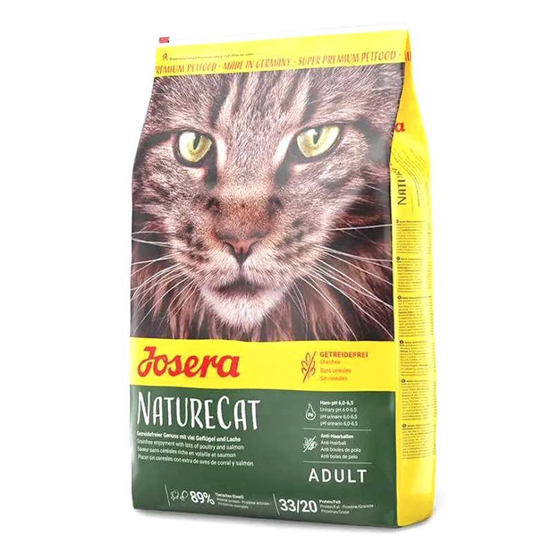 Сухий корм для котів Josera NatureCat 10 кг - домашня птиця large popup