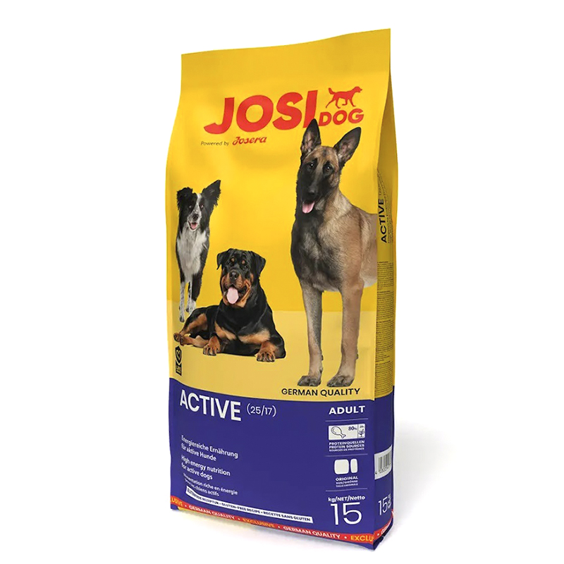 Сухий корм для собак Josera JosiDog Active Adult 15 кг - домашня птиця large popup