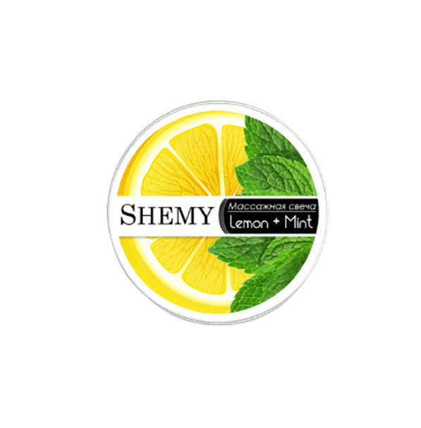 Свеча массажная Shemy мята лимон, 30 г large popup