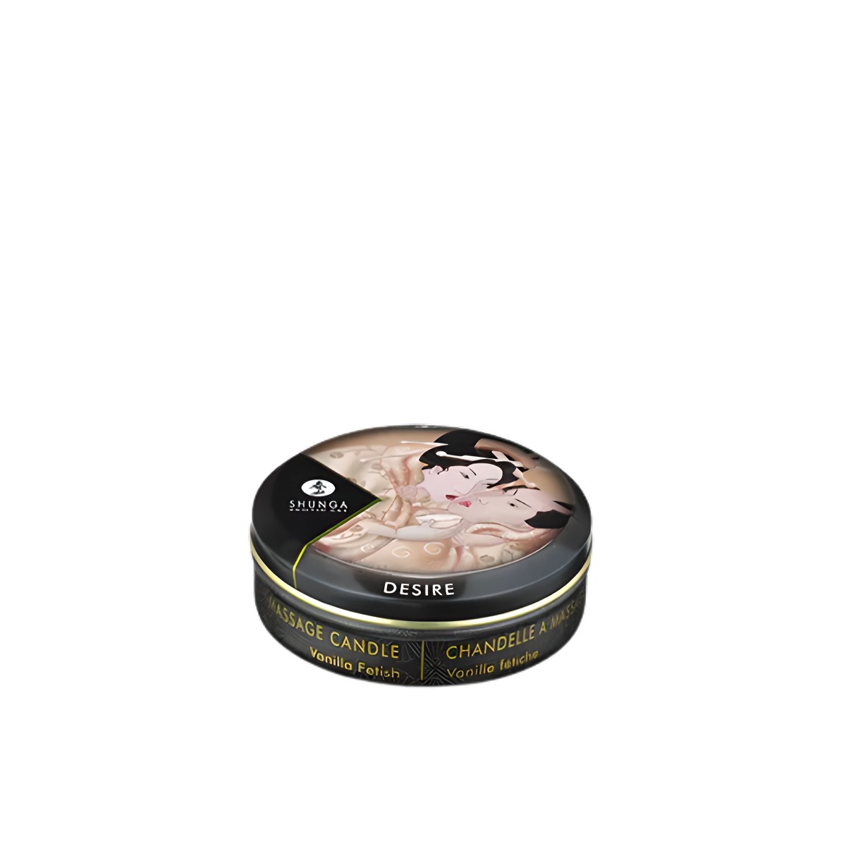 Свічка масажна Shunga MASSAGE CANDLE Vanilla Fetish, 30 мл (T274601) - 29437 large popup