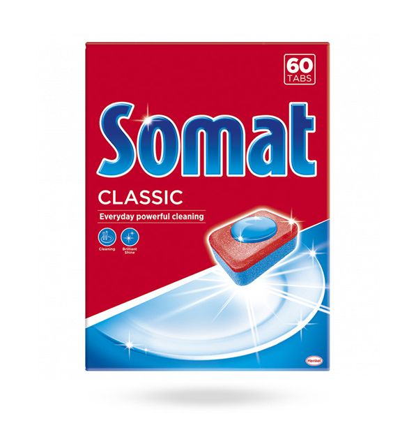 Таблетки Somat Classic для посудомийної машини, 60 шт large popup