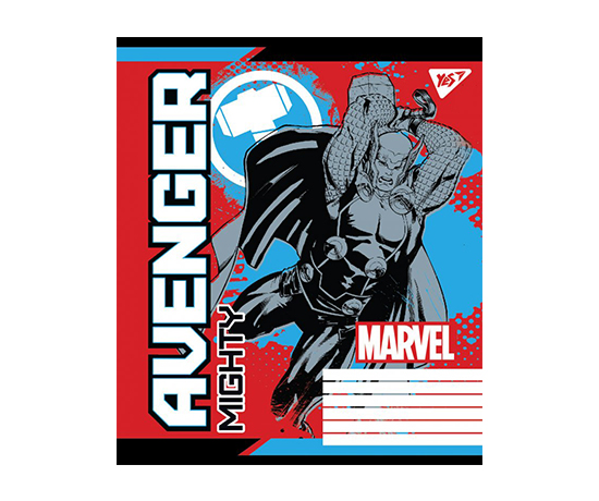 Тетрадь `Avengers. Legends` линия, 12 л. 1шт (765359Л) large popup