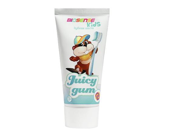 Зубна паста TM Biosense Juicy Gum 3+, для дітей, 50 мл (149233)  BIOTON large popup