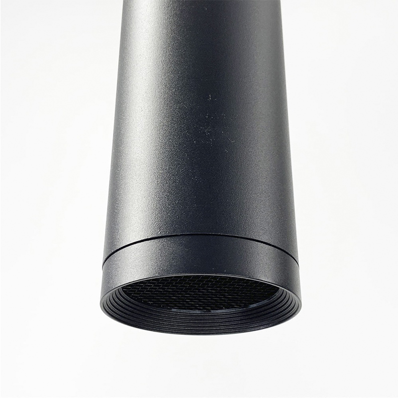 Точковий підвісний світильник у чорному корпусі large popup