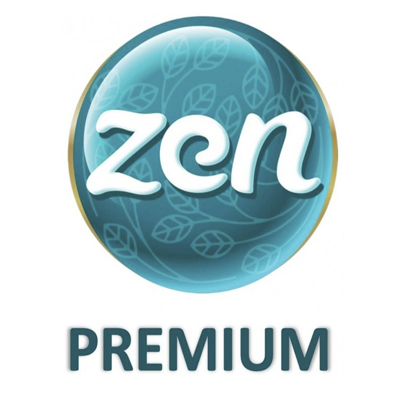 Папір туалетний ZEN Premium 3 шари, 4 довгих рулони по 18,9м (100176) large popup