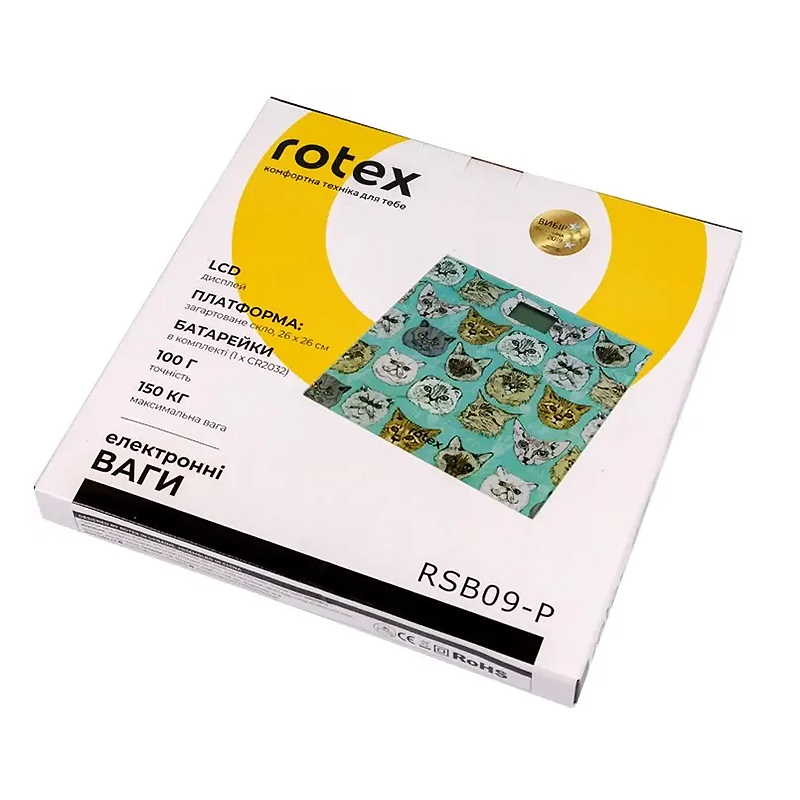 Ваги напольні Rotex RSB09-P - 150306 large popup