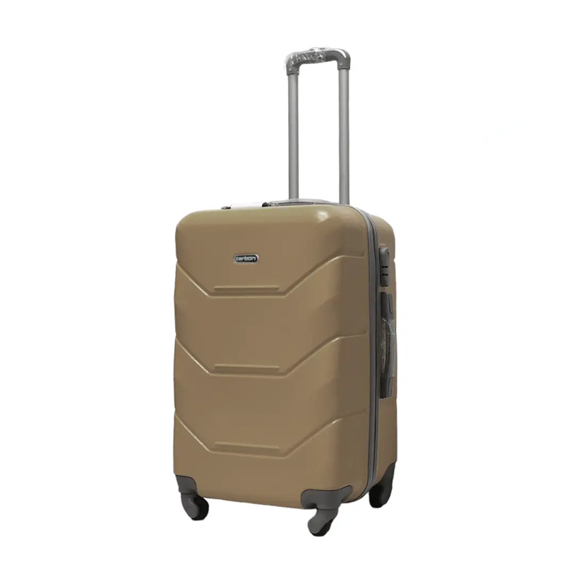 Валіза Carbon 147C Золотий Комплект валіз large popup