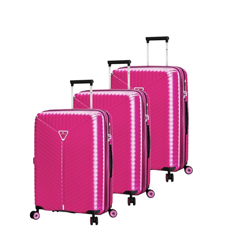 Валіза Snowball 05103 Рожевий Комплект валіз large popup