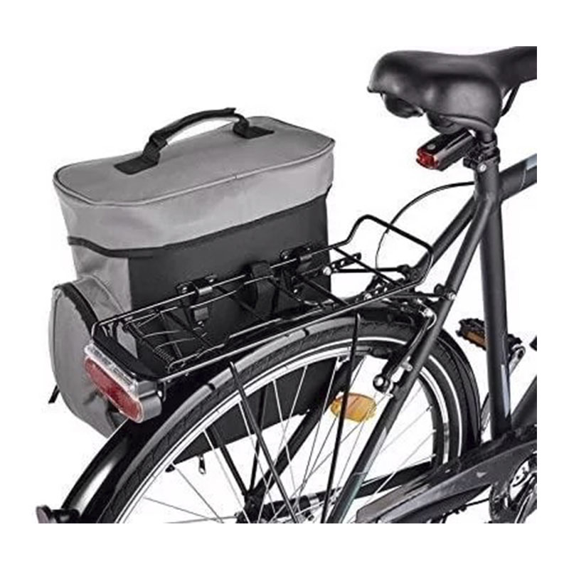 Велосумка з дощовиком 17 L Crivit Pannier Bag Set (IAN374191 чорна) large popup