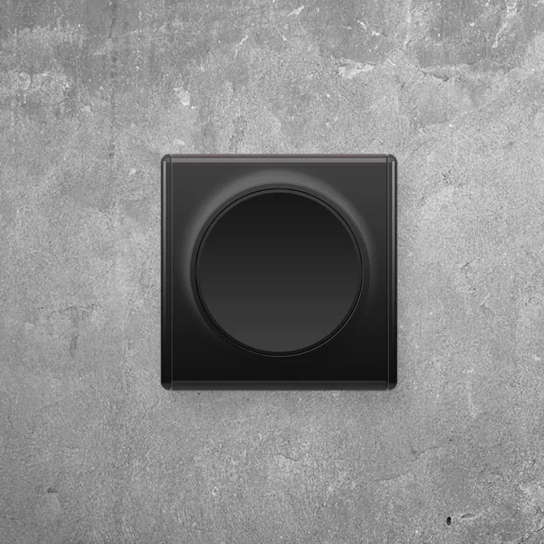 Вимикач OneKeyElectro, перехресний, одинарний, колір чорний (OKE200502Ч)  large popup