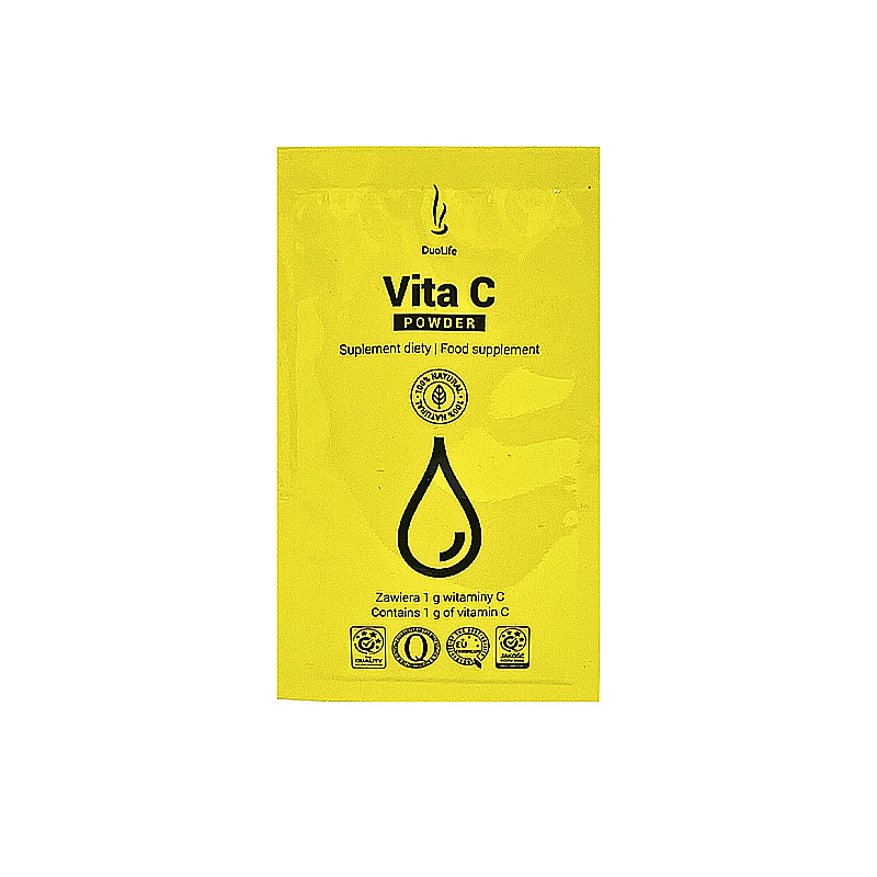 Вітамін С в сипучій формі DuoLife Vita C Powder, 15 саше ×7г large popup