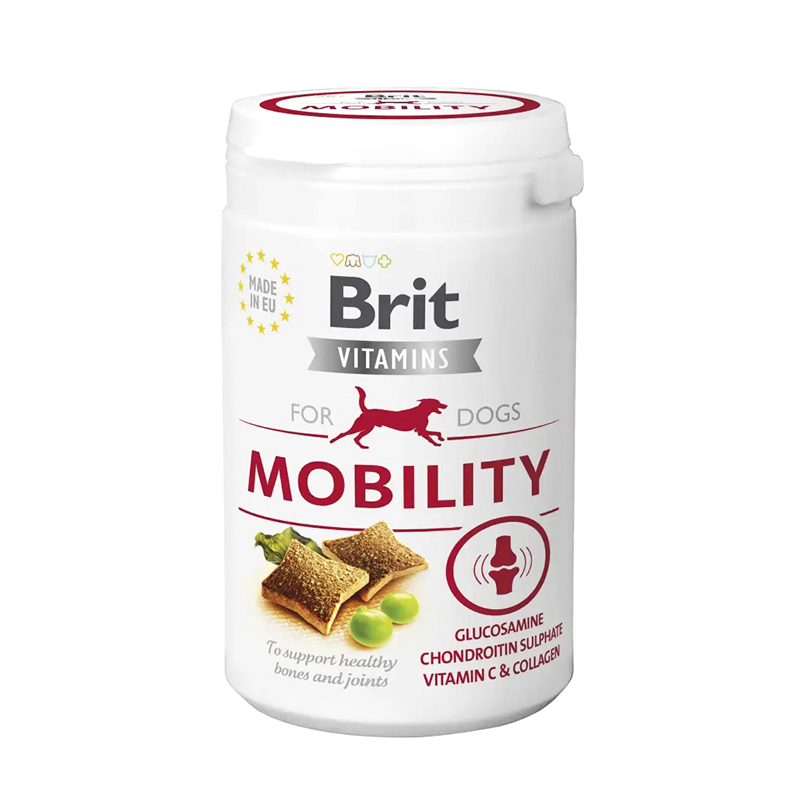 Вітаміни для собак Brit Vitamins Mobility, для суглобів, 150 г large popup