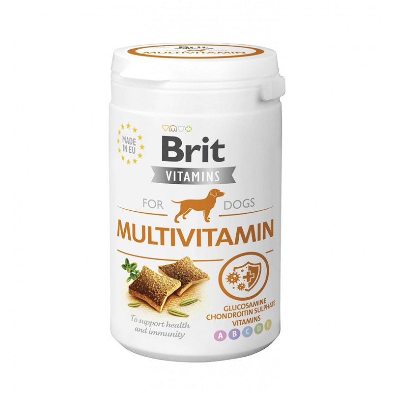 Вітаміни для собак Brit Vitamins Multivitamin, 150 г large popup