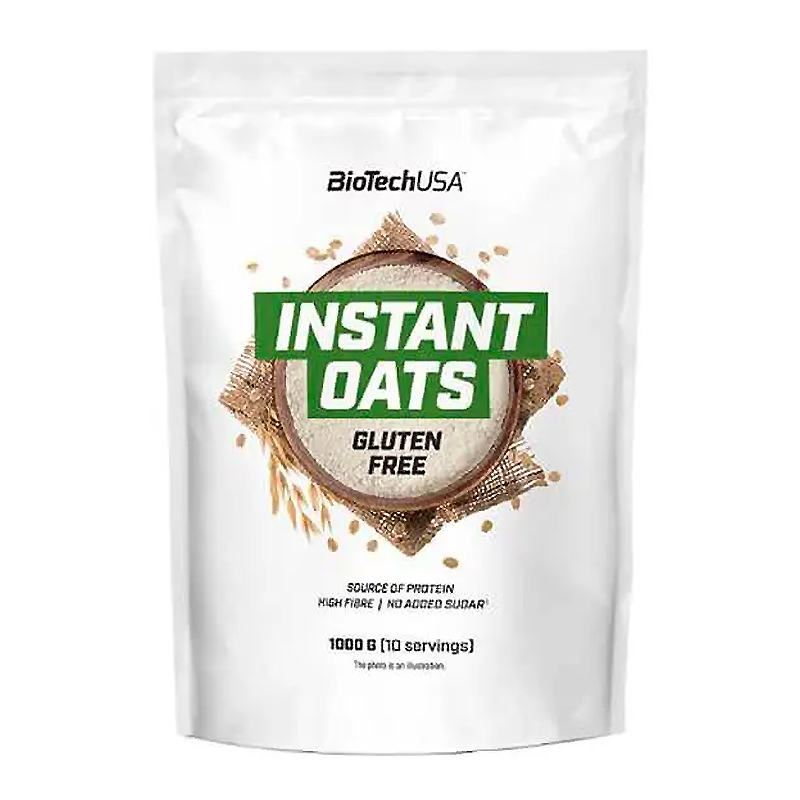 Вівсянка BioTech Instant Oats gluten free 1000g (Chocolate) large popup