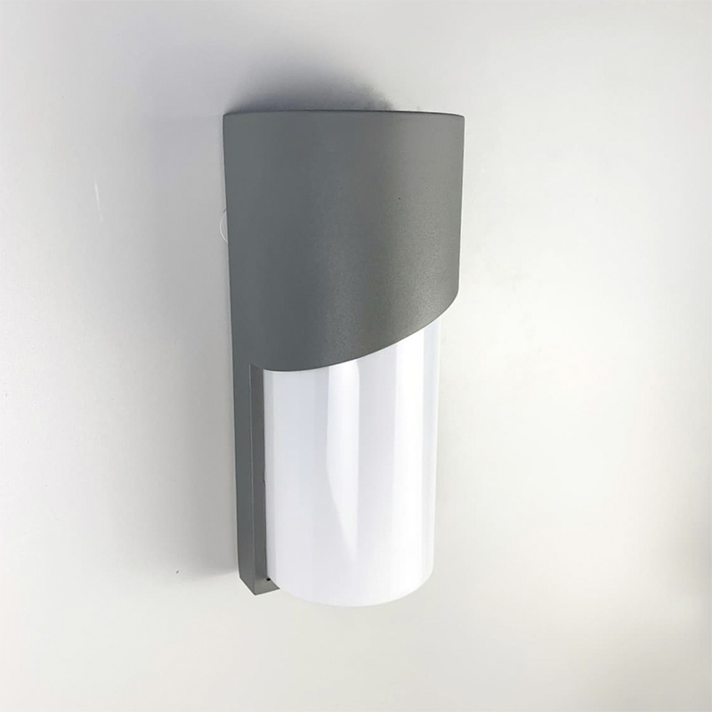Вуличний LED світильник сірого кольору large popup