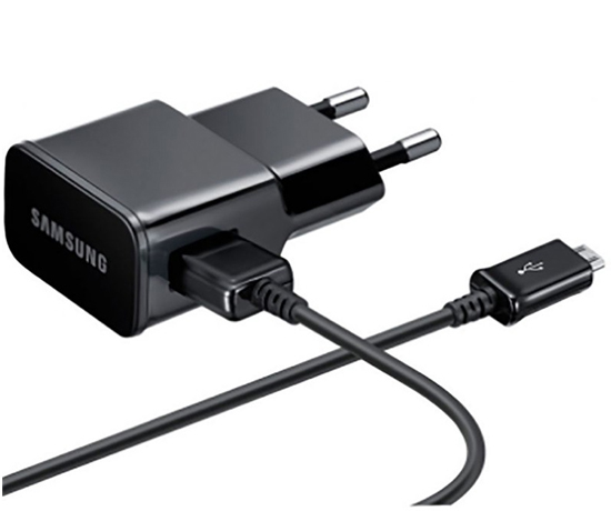 Зарядний пристрій Samsung Travel Charger 1USB 2A   MicroUSB Cable 1.2m Black (83981) large popup