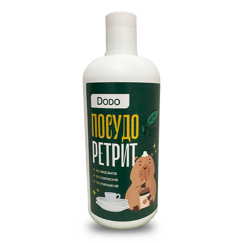 Засіб для миття посуду ТМ Dodo Посудо Ретрит, 500мл (863972) large popup