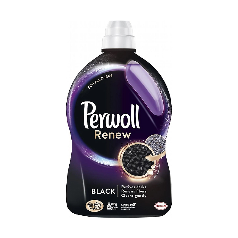 Засіб для прання Perwoll Renew Black, 2,97 л для темних речей large popup